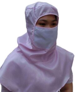 High Quality ESD Spray Painting Protective Pharmaceutical Food Factory Hat Head Safety Helmet Work Cleanroom Dustproof Shawl Hat color: Pink|Blue|White|Yellow  New Arrivals 2020
