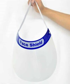 Professional Clear Full-Face Shield Protection Transparent Protective Safety color: transparent  New Arrivals 2020 Fight Coronavirus
