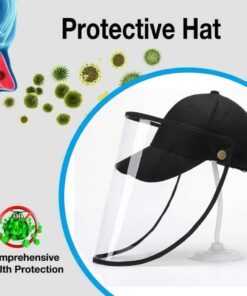 2020 Spray Detachable Anti-spitting Anti Face Protective Hat Cover Outdoor Cap Hot Splash-proof Helmet Hat color: Khaki|Red|Black|Blue|White|Yellow  New Arrivals 2020 Fight Coronavirus