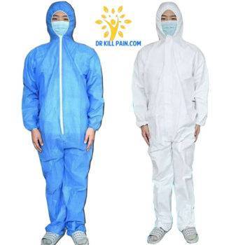 Disposable PPE Suit to Fight Coronavirus color: Blue|White  PPE Suits New Arrivals 2020 Fight Coronavirus