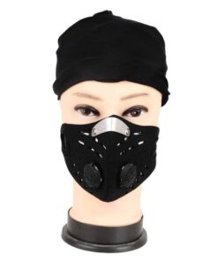Vervuiling Masker Volwassen Anti Pm 2.5 Pollen Stofmasker Wasbare Anti-Fog Anti Stofmasker Actieve Kool Filter Met 2 Filters color: Red|Gray with 2 Filters|Black|Blue|Green  New Arrivals 2020 Fight Coronavirus