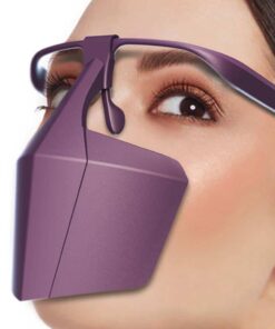 Anti-fog Splash-proof Dust-proof Face-protective Cover Anti Saliva Reusable Anti Glasses Mist Outdoor Travel Personal Protection color: Purple|Black|Blue|Green  New Arrivals 2020 Fight Coronavirus Face Masks Best Sellers