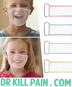Transparent Face Mask For Kids color: Red|Blue|Green|Yellow  New Arrivals 2020 Fight Coronavirus Face Masks Best Sellers
