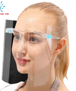 Face Shield Glasses color: As photo shows  New Arrivals Coronavirus Protective Gear Face Masks As Seen On TV Best Sellers
