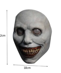 Creepy Halloween Masks Smiling Demons The Evil Cosplay Props Mouth Caps Washable Scary Party Cosplay Props Mascarillas color: White  New Arrivals Uncategorized