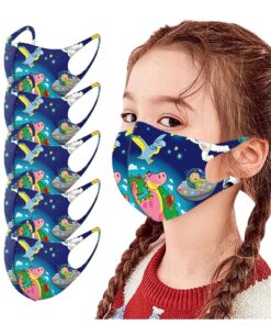 Day Care And Kindergarden. 5pcs Mask Mascarillas Non Wove Children's Mask Anti-dust Earloop Mouth Mask Realistic Mascara Kids Mask Halloween Cosplay Маска color: 5PCS|5pcs|5pcs|5pcs|5pcs|5pcs|5pcs|5pcs  
