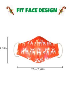 Navidad Christmas Lights Glowing Washable Face Mask Cartoons Covers Fashion Mouths Led Mouth Masks Halloween Cosplay Mascara color: A|B|C|D|E|F|G  Face Masks For Adults New Arrivals Protection Against COVID-19 Face Masks Best Sellers