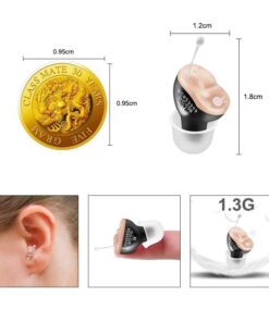 Discrete Wireless Hearing Aids For Hearing Impaired People Battery Duration: 2-4 days  New Arrivals Uncategorized Best Sellers