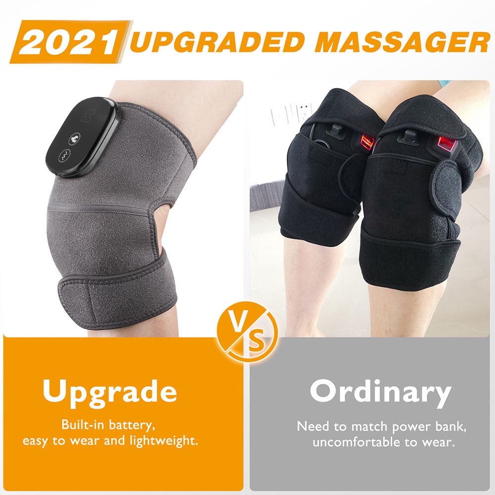 Electric Heating Knee Massage Hot Compress Therapy Support Brace Protector for Knee Shoulder Hand Pain Relief Joint Recovering