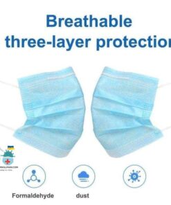 100 Pcs 3 Layer Disposable Face Mask color: 100pc Blue for kids|100pc White for kids|100pcs Blue|100pcs White|25pc Blue for kids|25pc White for kids|25pcs Blue|25pcs White|50pc Blue for kids|50pc White for kids|50pcs Blue|50pcs White  New Arrivals Protection Against COVID-19 Face Masks & Face Shields Face Masks Face Masks For Adults Best Sellers