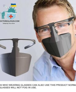 Anti-Fog Face Mask Glasses color: Purple|Black|Blue|Green  New Arrivals Protection Against COVID-19 Face Masks & Face Shields Face Masks Face Masks For Adults Best Sellers