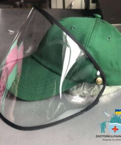 Baseball Cap with Face Shield For Kids color: A|B|C|D|E|F|G|H|I|J|K|L  New Arrivals Protection Against COVID-19 Face Masks & Face Shields Face Shields Face Shields For Kids Best Sellers