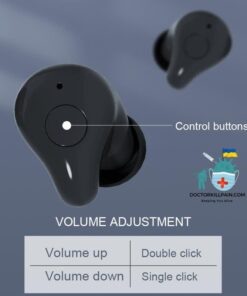 Bluetooth Rechargeable App-Controlled Hearing Aid Amplifiers color: Black  Best Hearing Aids In 2022 New Arrivals As Seen On TV Best Sellers