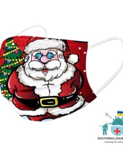 Cute Disposable Christmas Face Masks (10 Masks) color: A|B|C|D|E|F|G|Rudolph|Rudolph 2|Santa|Santa&Rudolph|Santa&Snowman|Snowman|Spheres  New Arrivals Protection Against COVID-19 Face Masks & Face Shields Face Masks Face Masks For Adults Best Sellers