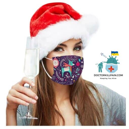 Disposable Christmas Face Masks For Women (10 Masks) color: A|B|C|D  New Arrivals Protection Against COVID-19 Face Masks & Face Shields Face Masks Face Masks For Adults Best Sellers