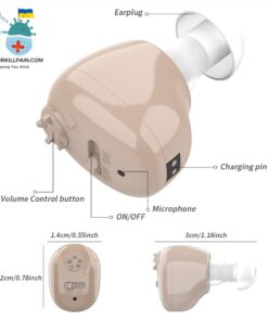 Fast-Charging Discrete Sound Amplifiers Side: Left|Right  Best Hearing Aids In 2022 New Arrivals Best Sellers