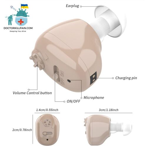 Fast-Charging Discrete Sound Amplifiers Side: Left|Right  Best Hearing Aids In 2022 New Arrivals Best Sellers