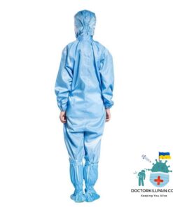 Non-Static Protective Suit color: Pink|Blue|White|Yellow  New Arrivals Protection Against COVID-19 Protective Suits & Clothing Best Sellers
