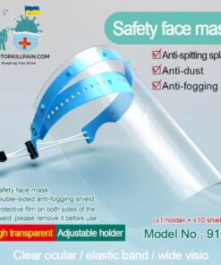 Premium Adjustable Face Shield Weight: 280g  New Arrivals Protection Against COVID-19 Face Masks & Face Shields Face Shields Face Shields For Adults Face Shields For Kids Best Sellers