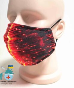Rechargeable Face Mask With Lights color: Black|White  New Arrivals Protection Against COVID-19 Face Masks & Face Shields Face Masks Face Masks For Adults Safest Face Masks For Kids Best Back to School Face Masks For Kids Best Sellers
