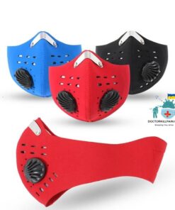 Sports Face Mask color: Red|Gray with 2 Filters|Black|Blue|Green  New Arrivals Protection Against COVID-19 Face Masks & Face Shields Face Masks Face Masks For Adults Best Sellers