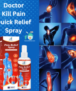 Doctor Kill Pain Relief Spray For Quick Pain Relief: Chronic Pain, Bones, Joints, Muscles, and More! color: 1 Bottle|10 Bottles|3 Bottles|5 Bottles  Pain Relief Foot Pain Relief Hand Pain Relief Knee Pain Relief Leg Pain Relief Shoulder Pain Relief