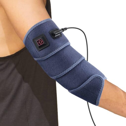 Hailicare Heating Pad Wrap 3 Heating Settings Support Brace Wristband Belt Hot Warm Relief Pain Bandage Ankle Support Protector color: EU PLUG|UK Plug|US Plug  Pain Relief Arm Pain Relief