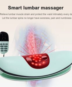 Smart Electric Lumbar Traction Device Waist Massager Inflated Back Stretcher Vibration Massage Heat Sciatica Pain Relief fd7acb3515ad33fc8f6d6c: Rechargeable  Pain Relief Back Pain Relief