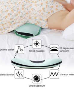 Smart Electric Lumbar Traction Device Waist Massager Inflated Back Stretcher Vibration Massage Heat Sciatica Pain Relief fd7acb3515ad33fc8f6d6c: Rechargeable  Pain Relief Back Pain Relief